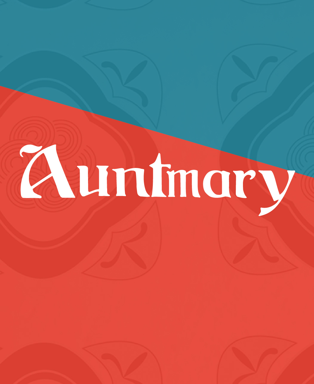 Auntmary bakery branding and packaging design
